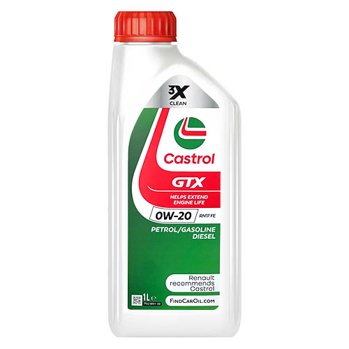 CASTROL GTX 0W20 RN17 FE - 1LT